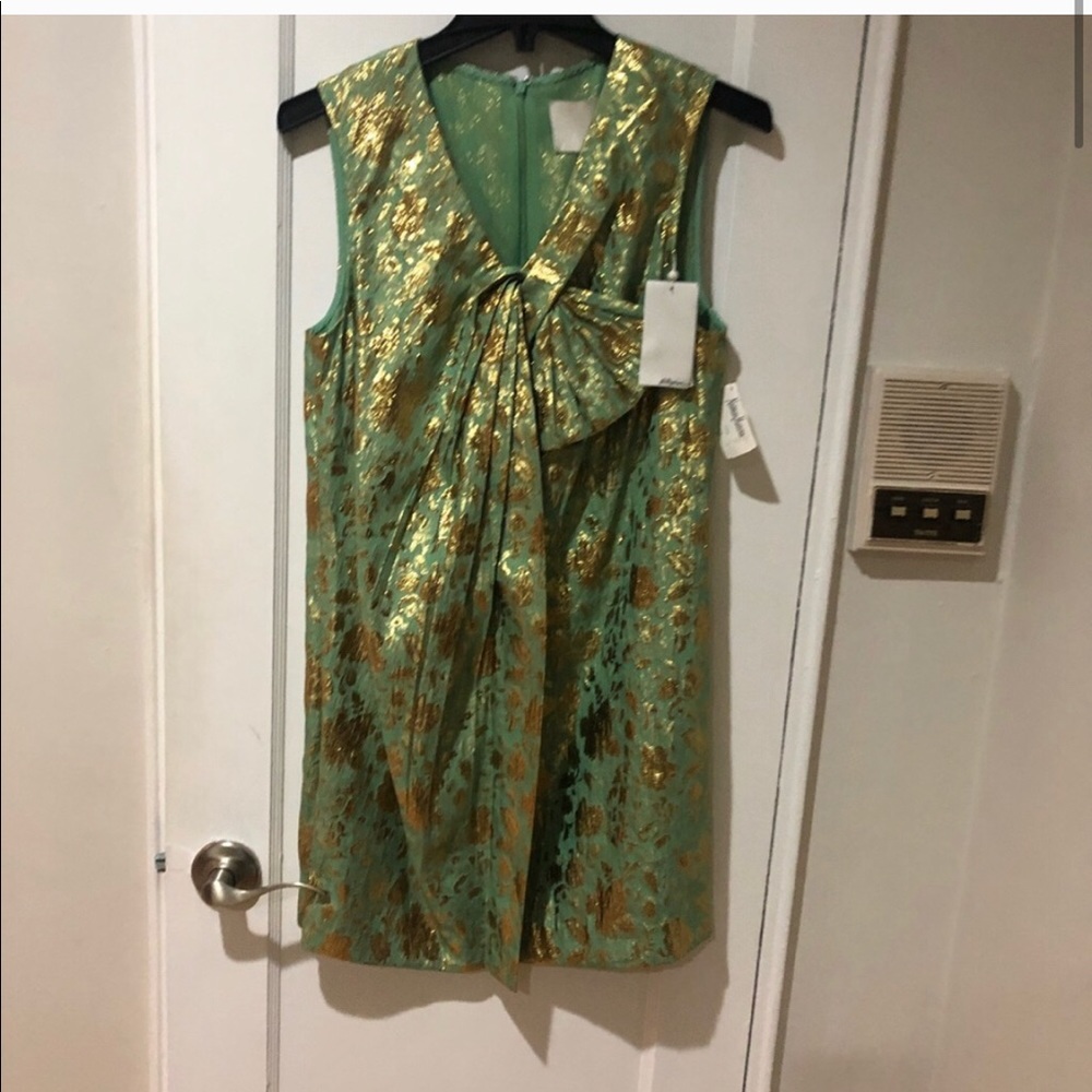3.1 Phillip Lim brocade dress 4 Blair Waldorf